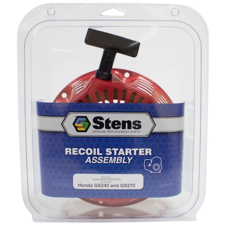 Stens Recoil Starter Assembly For Honda Gx240 And Gx270 28400-Ze2-W01Za, 28400-Ze2-W01Zn, 28400-Ze2-W02Zn 150-711C